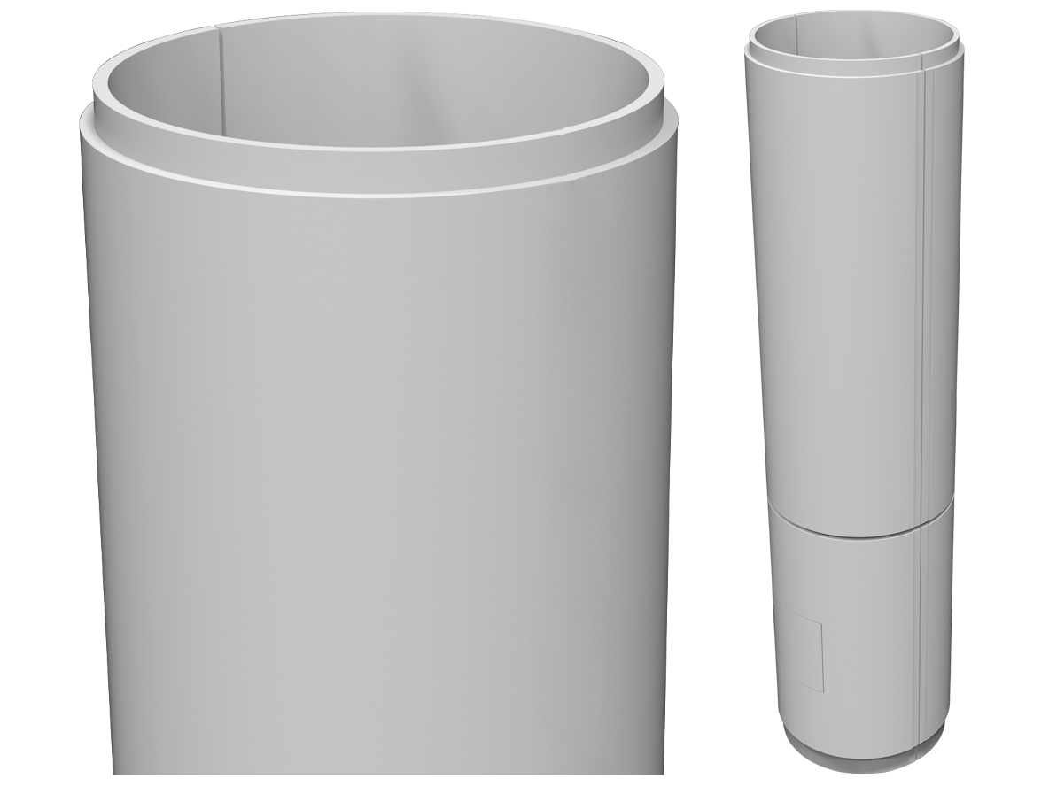 10" GFRG Column Cover - Round