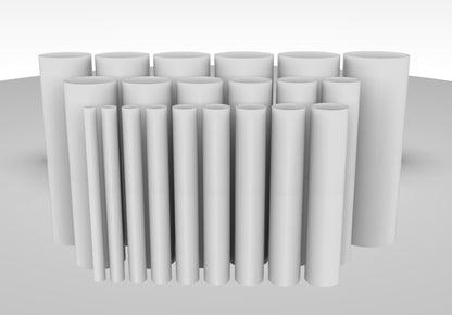 10" GFRG Column Cover - Round