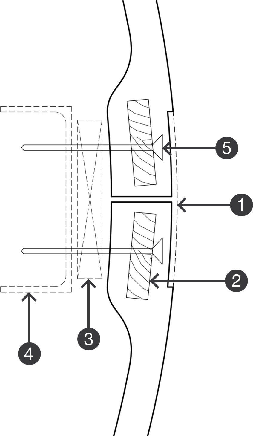 10" GFRG Column Cover - Round